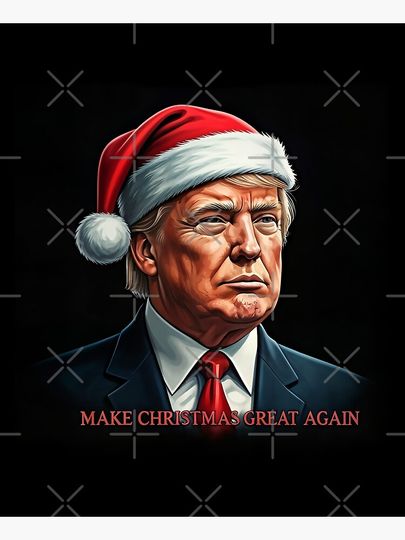 Donald Trump Make Christmas Great Again Apron
