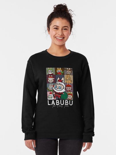 Labubu Cute Christmas Pullover Sweatshirt