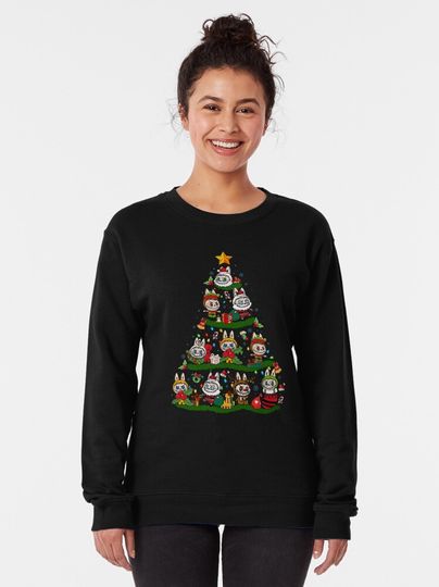 Labubu Cute Christmas Pullover Sweatshirt
