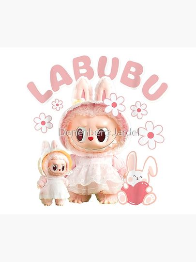 Meme The Pink M-o-n-s-t-e-r-s Funny . Labubu Cute Throw Blanket, Gift for Kids, Cute Gift