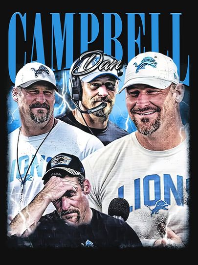 Limited Dan Campbell Vintage Lightweight Sweatshirt