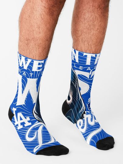 Our Spirit Dominates West LA Baseball Ghost Face Socks