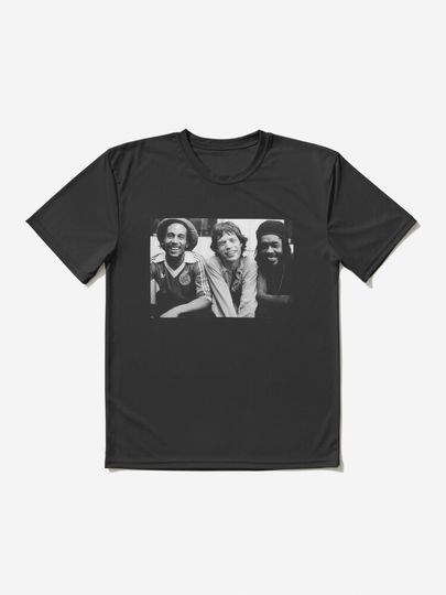 Bob Marley Mick Jagger Peter Tosh Active T-Shirt