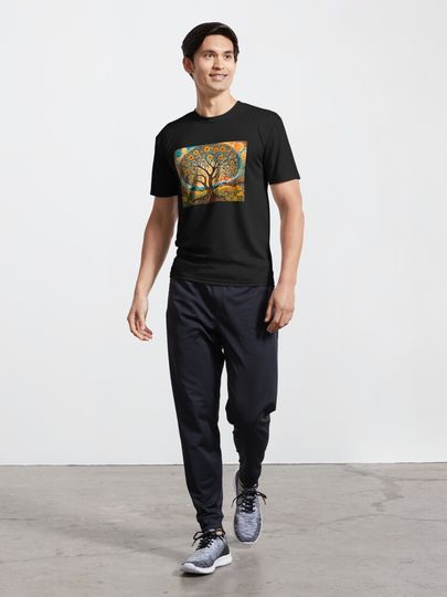 Tree of life in Spring Active T-Shirt