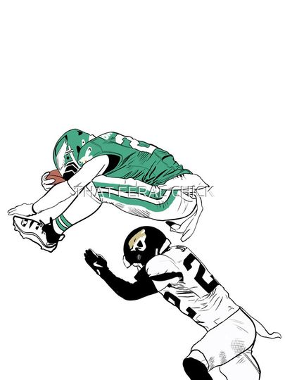 Saquon Barkley w/o text iPhone Case