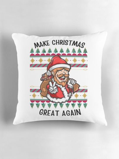 Make Christmas Great Again Pillow