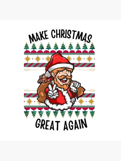 Make Christmas Great Again Pillow