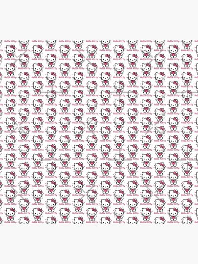 Pink Hello Kitty Design Logo Socks