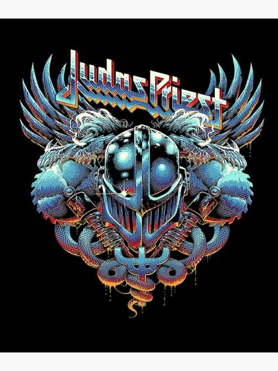 Judas Priest Poster – Stylish Rock Band Wall Print