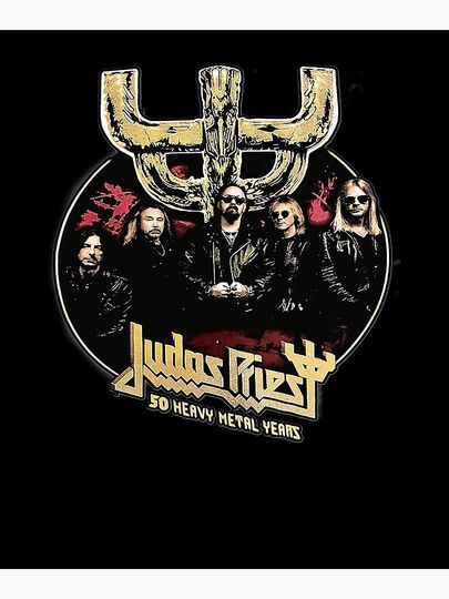 Judas Priest Poster – Artistic Band Print