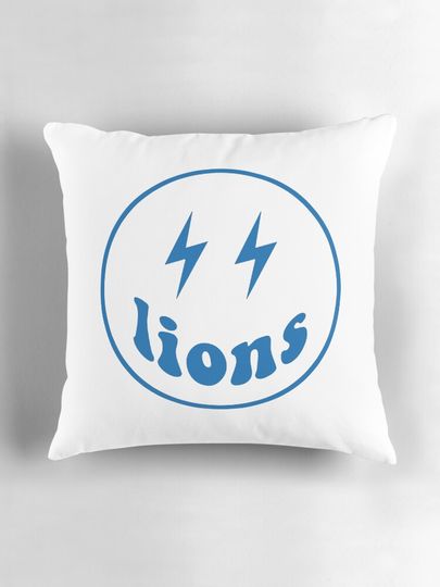 detroit lions Pillow