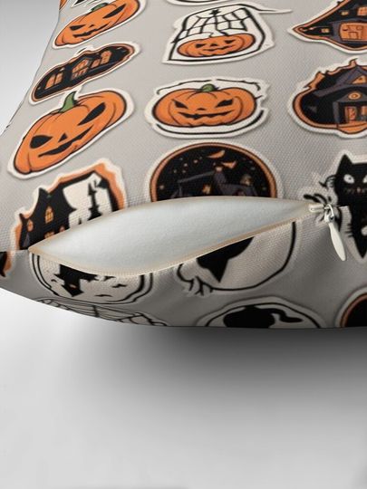 Halloween Pattern Pillow