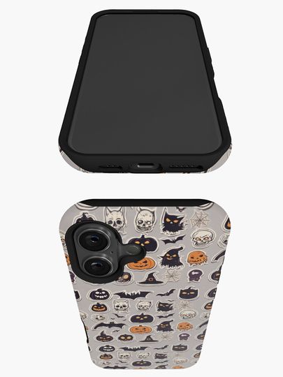 Spooky Halloween Pattern iPhone Case