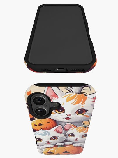 Halloween Cat Cute iPhone Case