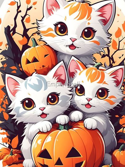 Halloween Cat Cute iPhone Case