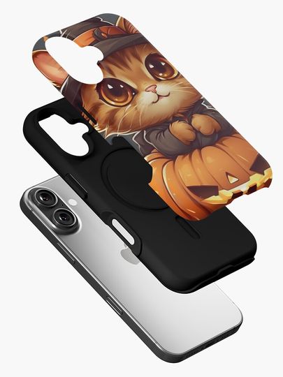 Halloween Cat Cute iPhone Case