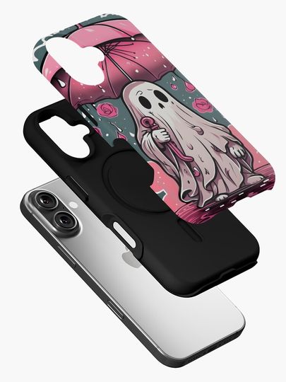umbrella Halloween love iPhone Case