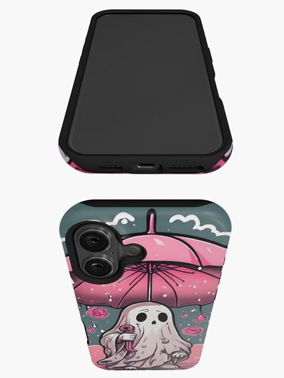 umbrella Halloween love iPhone Case