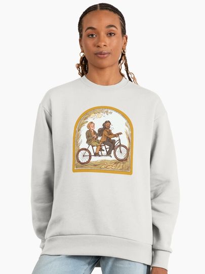 Ed and Stede Together Premium Oversized Sweatshirt