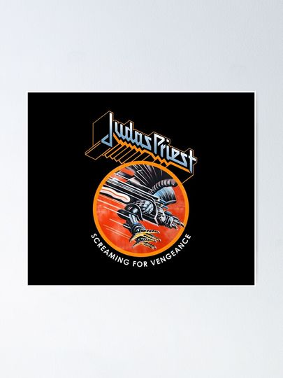 Judas Priest Poster – Heavy Metal Wall Art