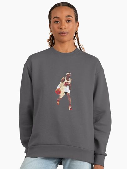 Allen Iverson Premium Oversized Sweatshirt