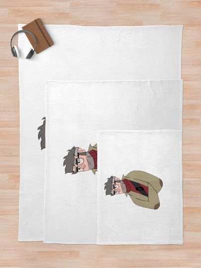 stanford pines Throw Blanket