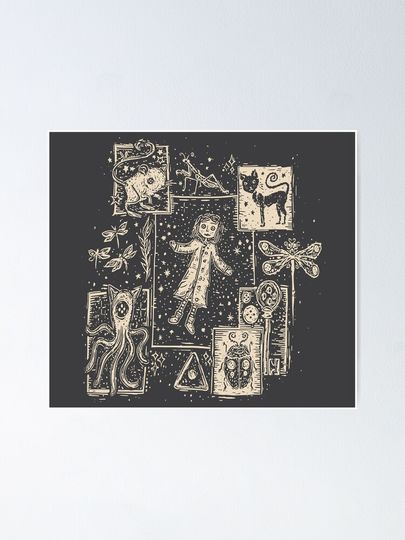 Coraline Halloween Poster