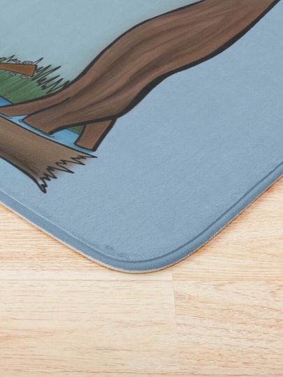 The Rainbow Connection K the frog The Muppets  Bath Mat