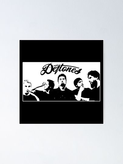Classic Deftone Poster – Stylish Rock Music Wall Decor