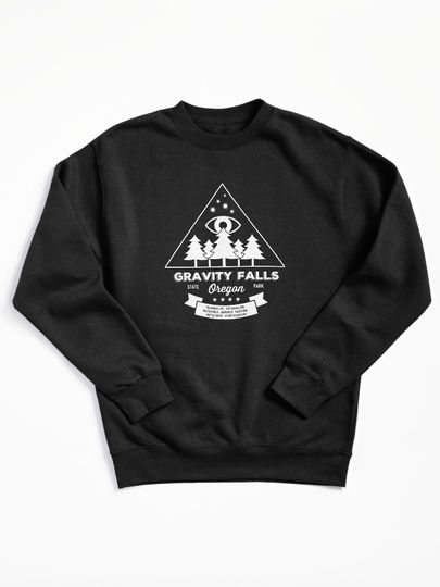 Visit Gravity Falls, Oregon! Pullover Sweatshirt