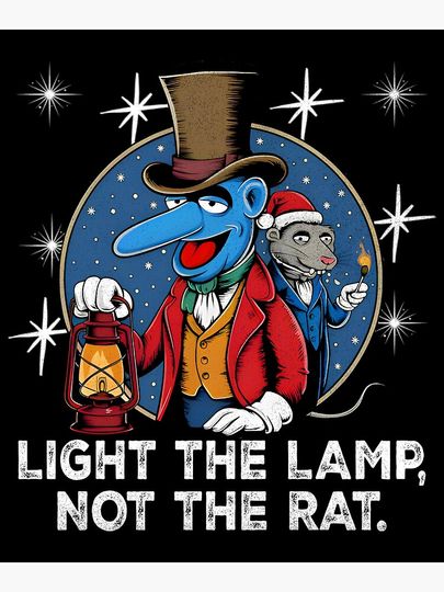 Muppet Christmas Carol Gonzo Rizzo Photographic Print