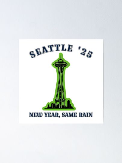 Seattle 2025 Vertical Premium Matte Poster
