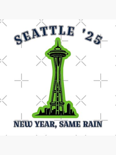 Seattle 2025 Vertical Premium Matte Poster