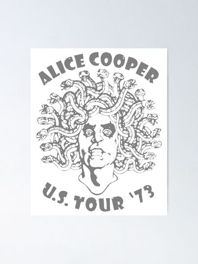 Alice Cooper Poster – Iconic Rock Artwork