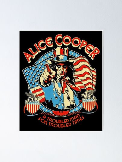 Alice Cooper Poster – Iconic Band Wall Decoration