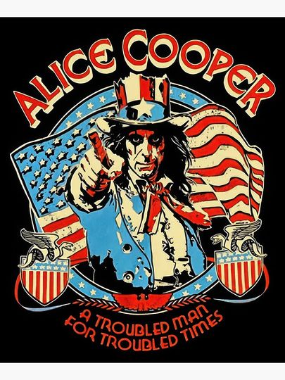 Alice Cooper Poster – Iconic Band Wall Decoration