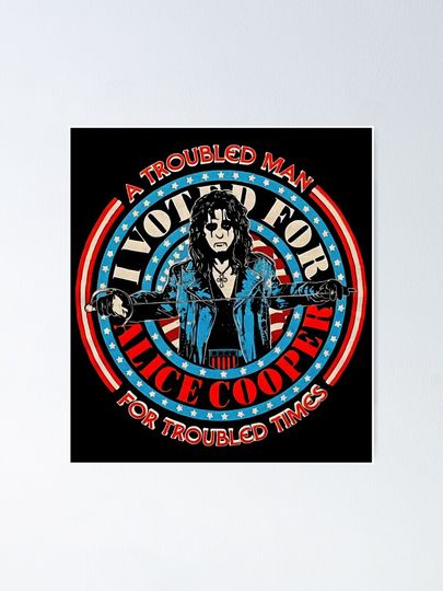 Alice Cooper Poster – Bold Wall Art