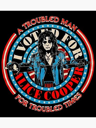 Alice Cooper Poster – Bold Wall Art