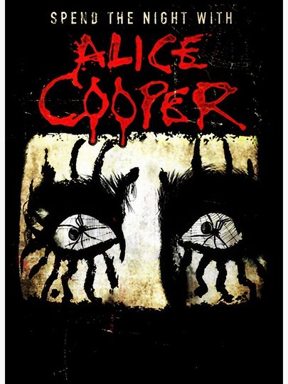 Alice Cooper Poster – Trendy Rock Wall Decoration