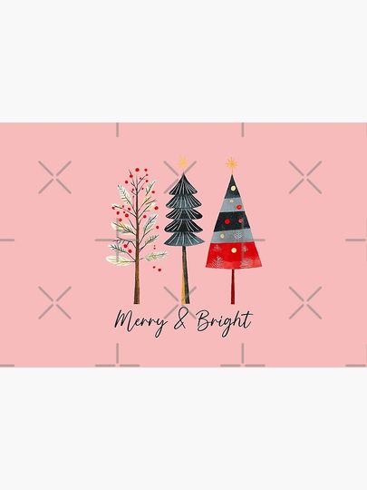 Merry And Bright Bath Mat