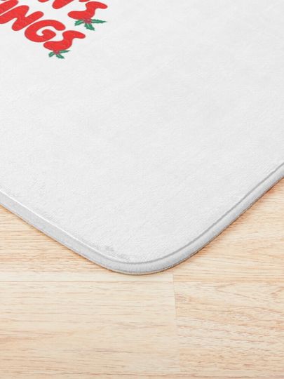 Season's Greetings Bath Mat