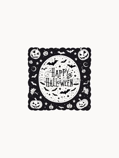 Happy Halloween Decoration Art iPhone Case