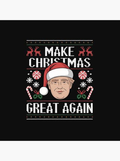 Make Christmas Great Again Pillow