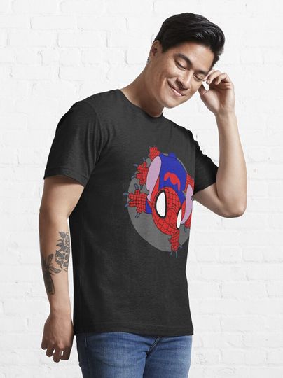 SPIDER-STITCH T-Shirt , Disney Lilo Stitch Shirt