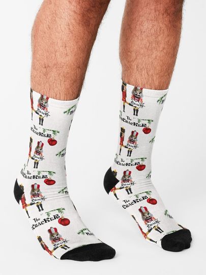 The Nutcracker white or light bg Socks