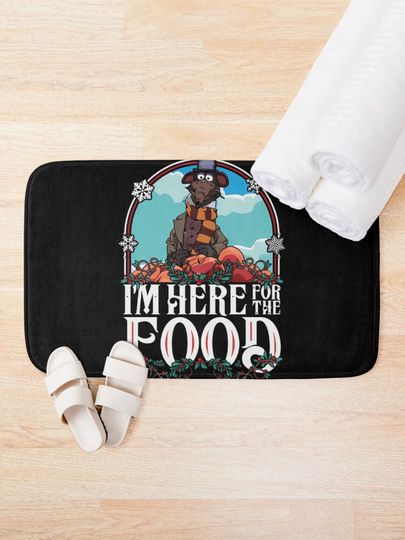 Muppet Christmas Carol Rizzo Bath Mat
