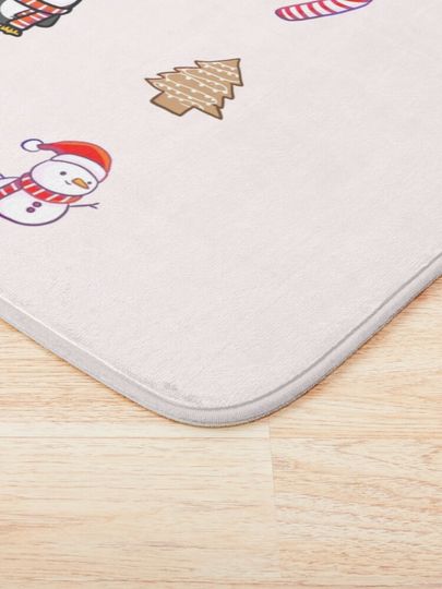Cute Christmas spirit pack Bath Mat