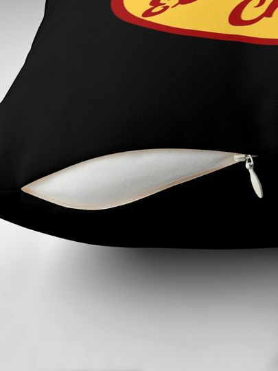 Funny Pizza Slice Extra Cheesy Graphic Pillow