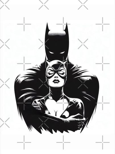 Batman & Catwoman Classic T-Shirt