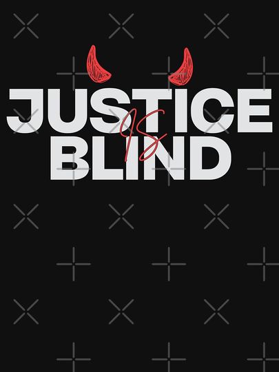 Justice Is Blind | Daredevil Born Again Minimalist Design Classic T-Shirt